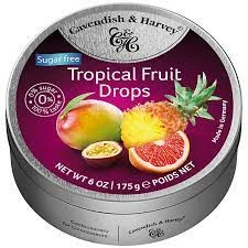 C&H Sugar Free TROPICAL FRUIT 175G