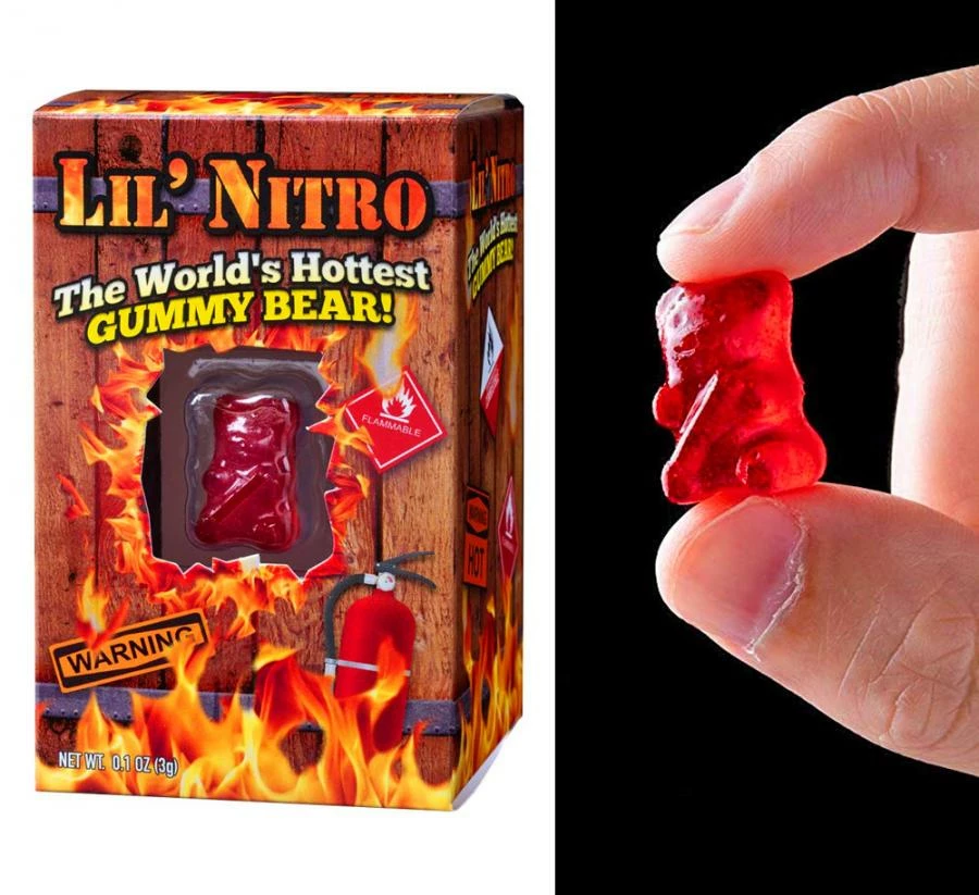 Lil Nitro -The World’s Hottest Gummy Bear 3g 1 Lil Nitro -The World’s Hottest Gummy Bear 3g