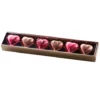 Chocolatier 6 Pack Hearts Pink & Mocha 45g