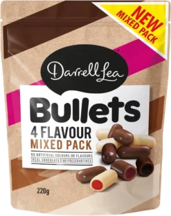 Darrell Lea Liquorice Bullets 4 Flavor Mixed Pack 200g