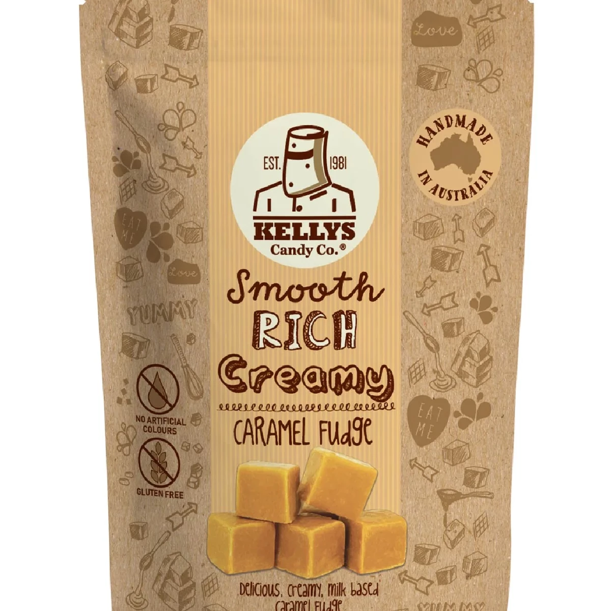 Kelly’s Caramel Fudge 200g 1 Kelly’s Caramel Fudge 200g