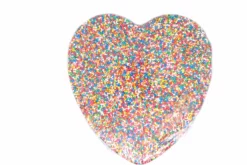 Milk Chocolate Heart Speckle 150g