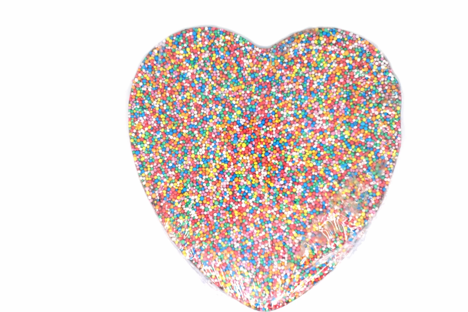Milk Chocolate Heart Speckle 150g 1 Milk Chocolate Heart Speckle 150g