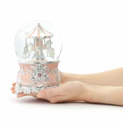 Carousel (Silver Pink) Musical Water Globe – (Duplicate Imported From WooCommerce) 11 Carousel (Silver Pink) Musical Water Globe – (Duplicate Imported From WooCommerce) -gifts sale PA1901 EB IMG 1078 2158 xl