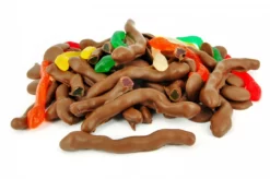 Chocolate Coated Snakes 150g