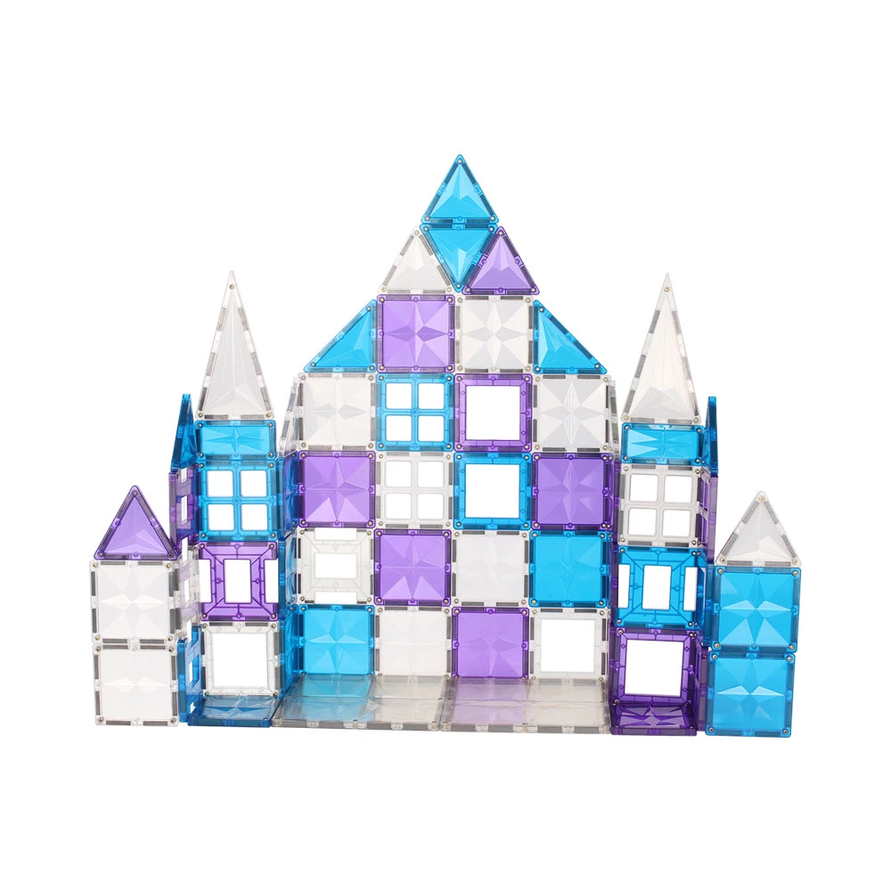 Diy Educational Mntl Magnetic Tiles Kids Star Mntl Magnetic Building Tiles Toy For Kids 3 Diy Educational Mntl Magnetic Tiles Kids Star Mntl Magnetic Building Tiles Toy For Kids - Image 3