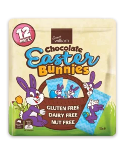 SweetWilliam Choc Bunnies Gluten Dairy Nut Free 155g