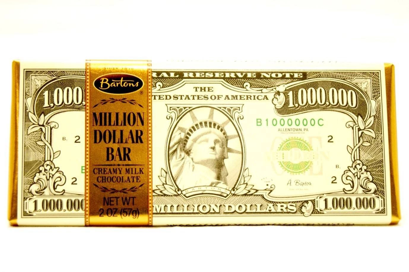 Bartons Million Dollar Bar 57g 1 Bartons Million Dollar Bar 57g
