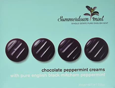 SUM/DOWN PUREMINT CHOC CREAMS 200g 1 SUM/DOWN PUREMINT CHOC CREAMS 200g